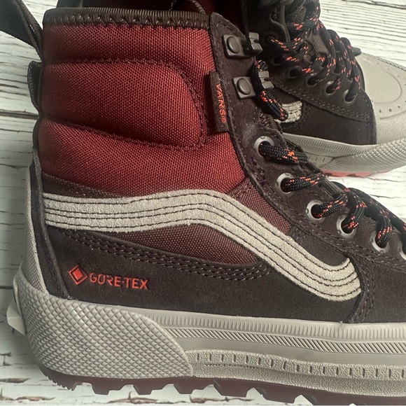 New! Van Sk8-Hi Gore-Tex MTE Chocolate Brown - Picture 2 of 11